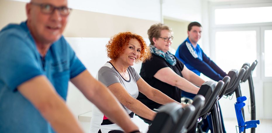 Moderne Trainingsgeräte